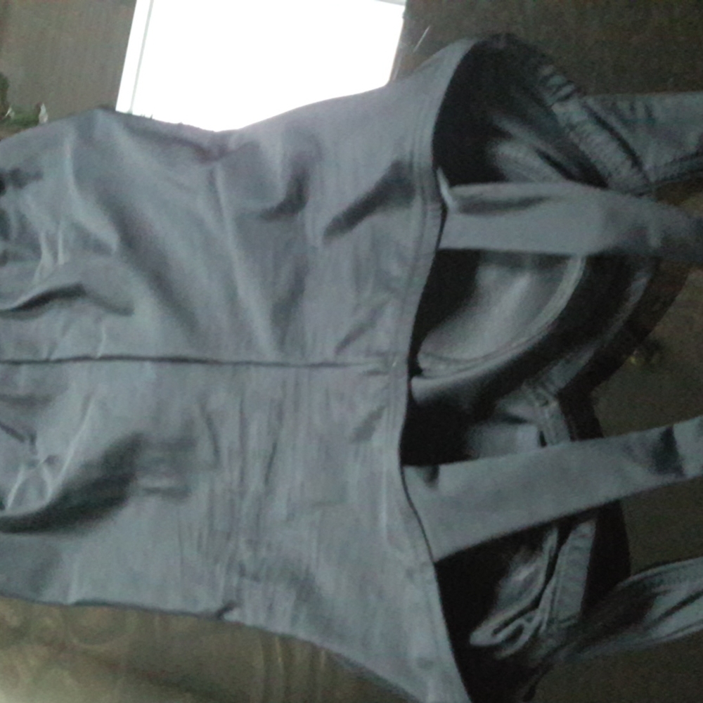 NWOT Lands End black Slender Size 6D swimsuit skirted. - Picture 3 of 12